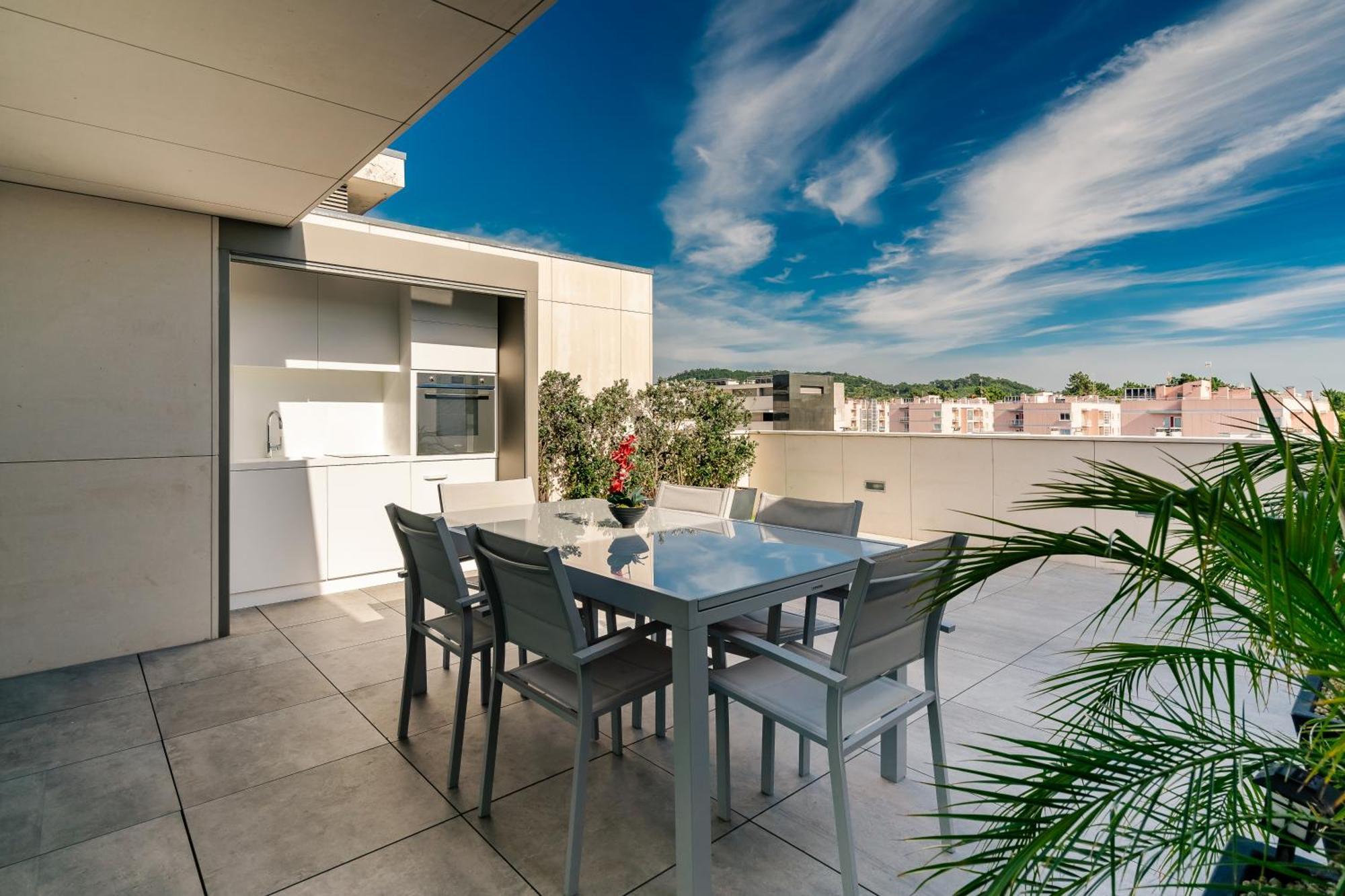 River Town View - Luxury Apartment With Jacuzzi On Terrace Viana do Castelo Dış mekan fotoğraf